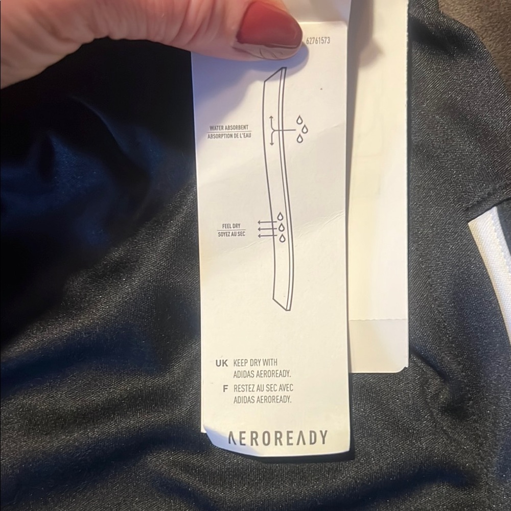 Adidas Black Athletic Shorts - Picture 3 of 4